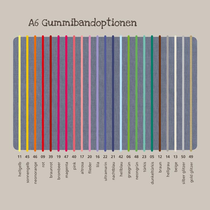 Buchumschlag Graulila A6 - 0