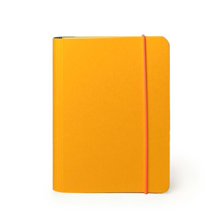 Agenda 2026 A6 mit Kartoneinband Sunset – Neonpink