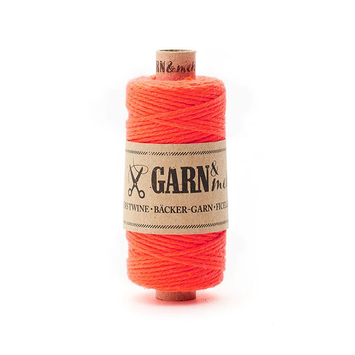 Bäcker-Garn 1 mm Neonorange
