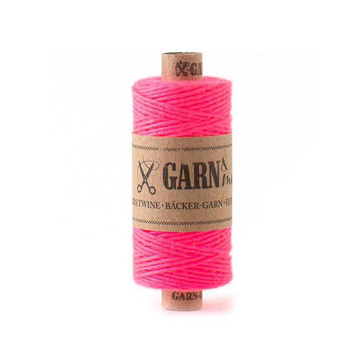 Bäcker-Garn 1 mm Neonpink