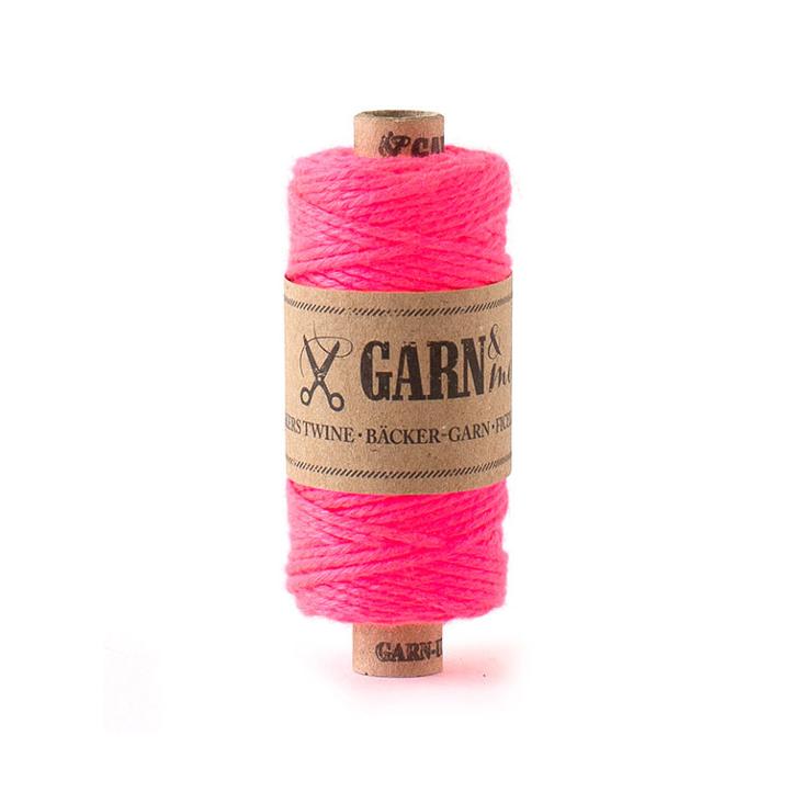 Bäcker-Garn 2 mm Neonpink