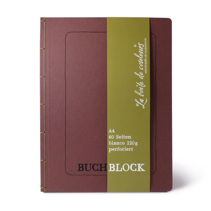 Buchblock AUBERGINE A4 - 1