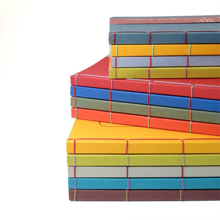 Buchblock AUBERGINE A6 - 4