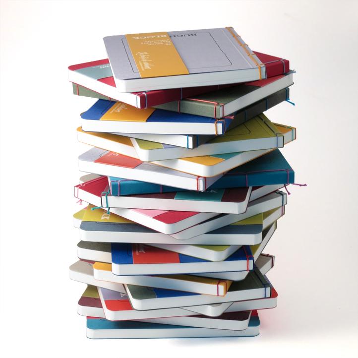 Buchblock LILA A6 - 3