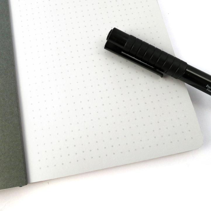 Buchblock LILA A6 - 0