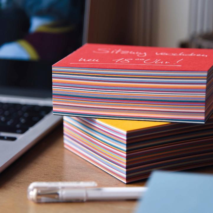 BuntBlock L in 10 assortierten Papierfarben - 1