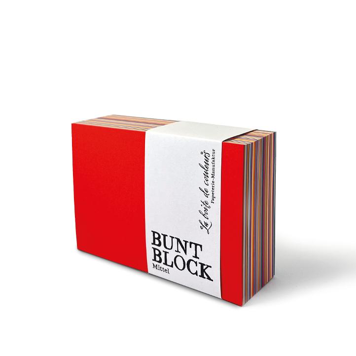 BuntBlock M in 10 assortierten Papierfarben