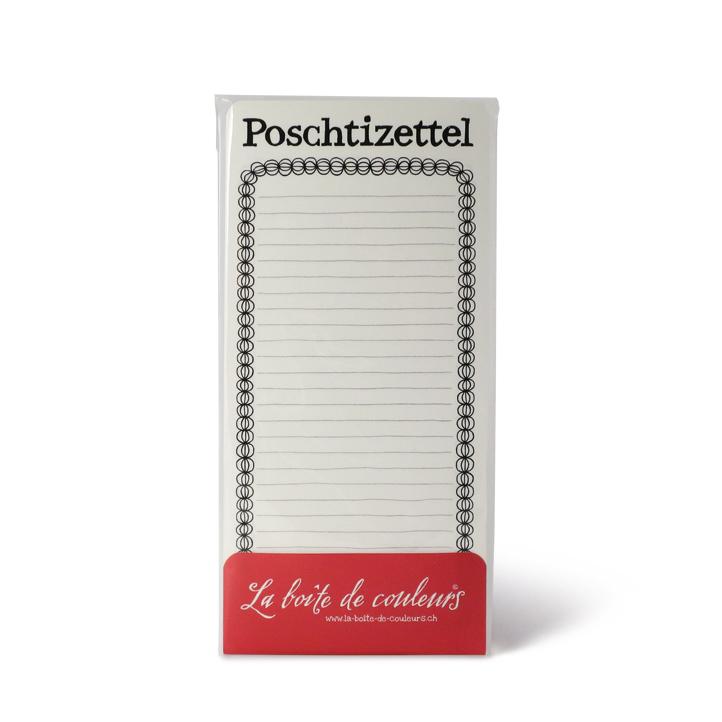 Poschtizettel