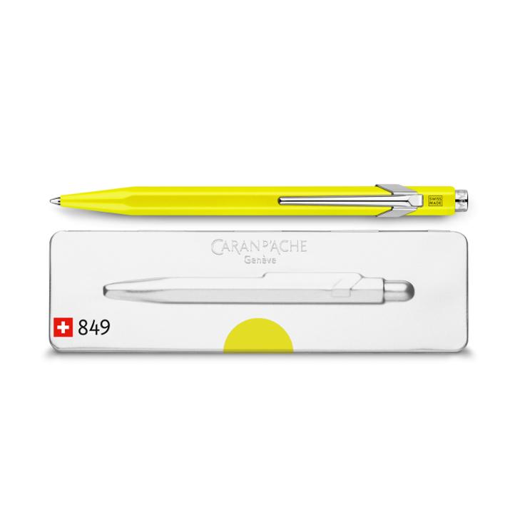 Caran d’Ache Kugelschreiber in neon gelb - 0