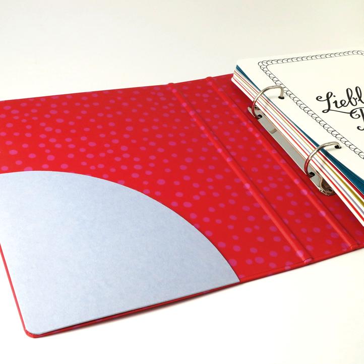 Dreiecktasche zum Einkleben - 1