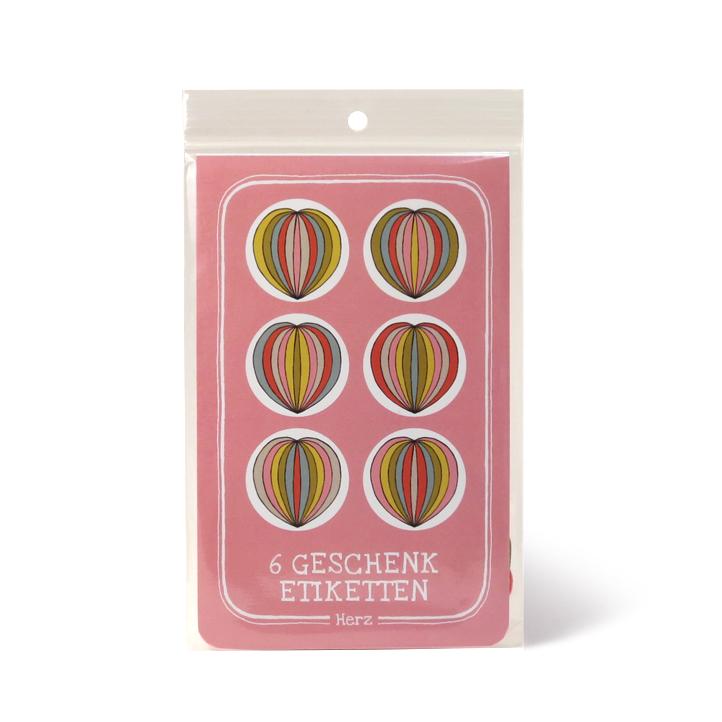 RundEtiketten Herzen - 1