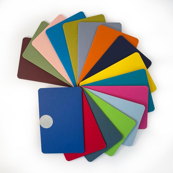 Doppeltasche zum Einkleben in der Agenda mit Kartoneinband - 0