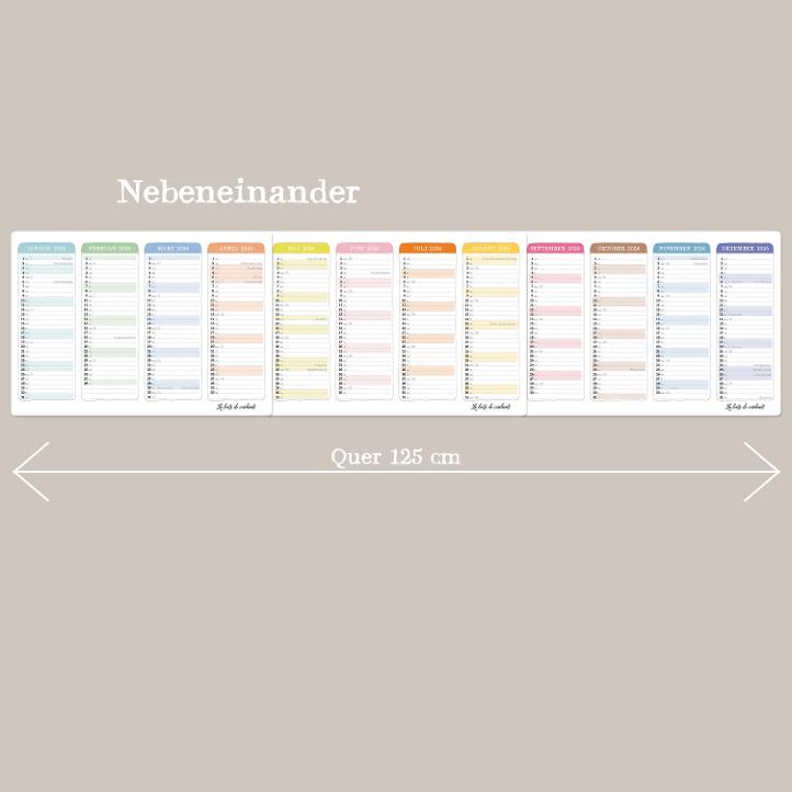 Grosser Jahres-Wand-Kalender 2026 - 1