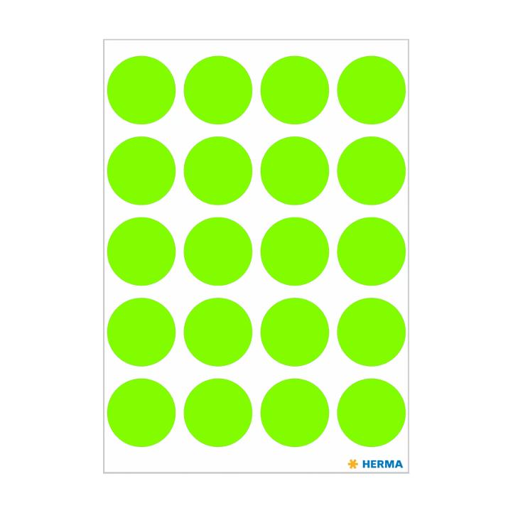 KlebePunkte neon L - 6