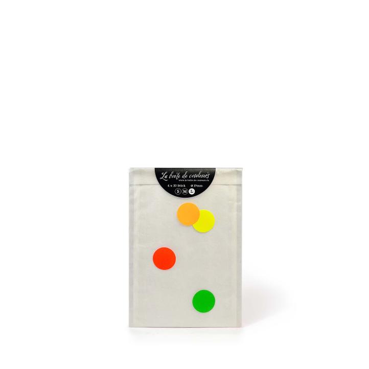 KlebePunkte neon L - 0