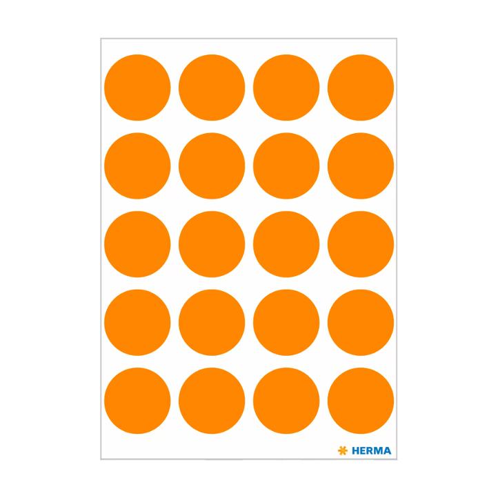 KlebePunkte neon L - 7