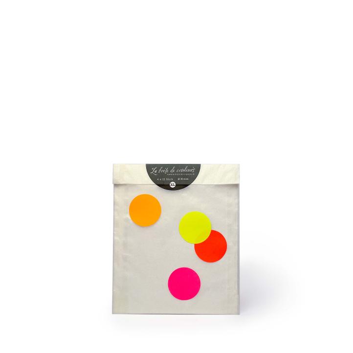 KlebePunkte neon XL - 0