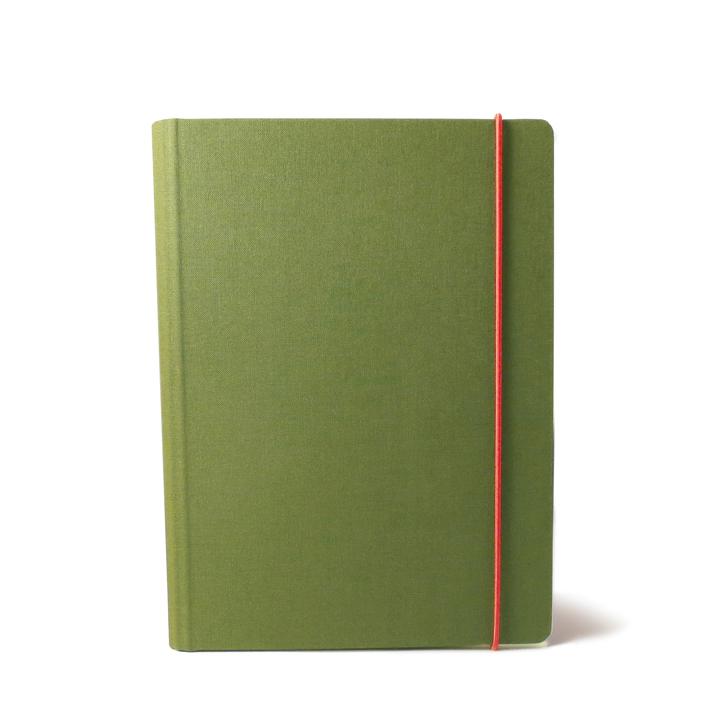 Leineneinband Olivgrün