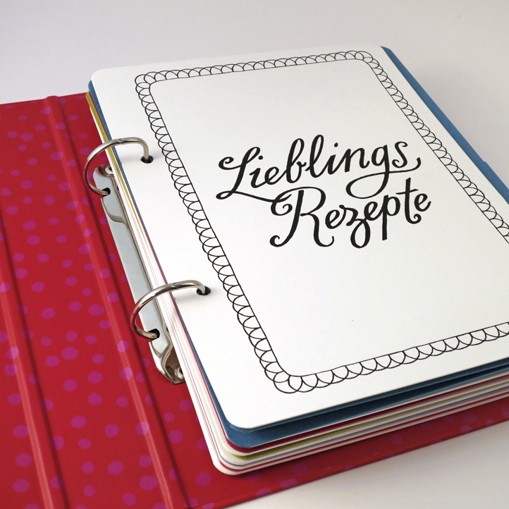 Lieblingsrezepte Ordner Lila 3176 Neuheiten La Boite De Couleurs