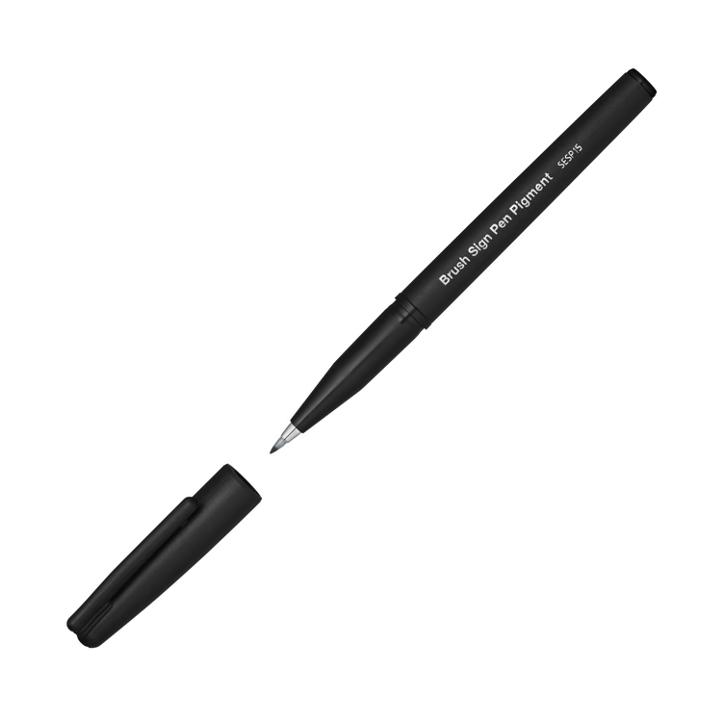 Pentel Brush Sign Pen Pigment schwarz