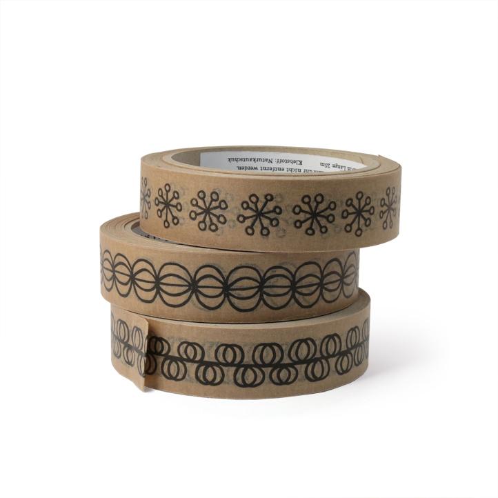 Papier-Klebeband Eco Schnee - 1