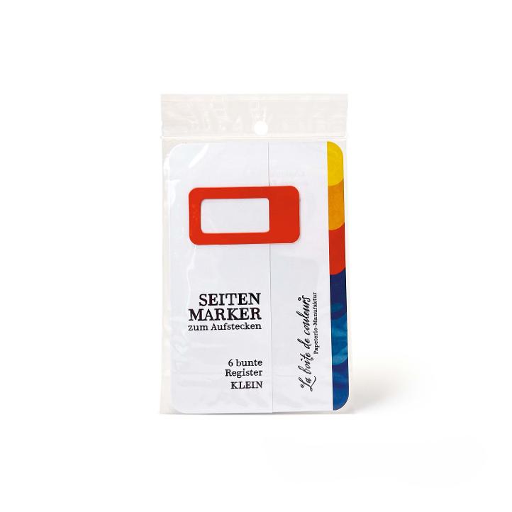 SeitenMarker KLEIN mit leuchtenden Farben